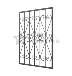 Решетка на окно кованая 5-49